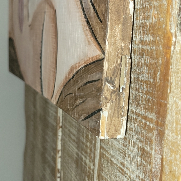 "Let It Be" Artist Signed Original Painting On Wood - Picture 8 of 10